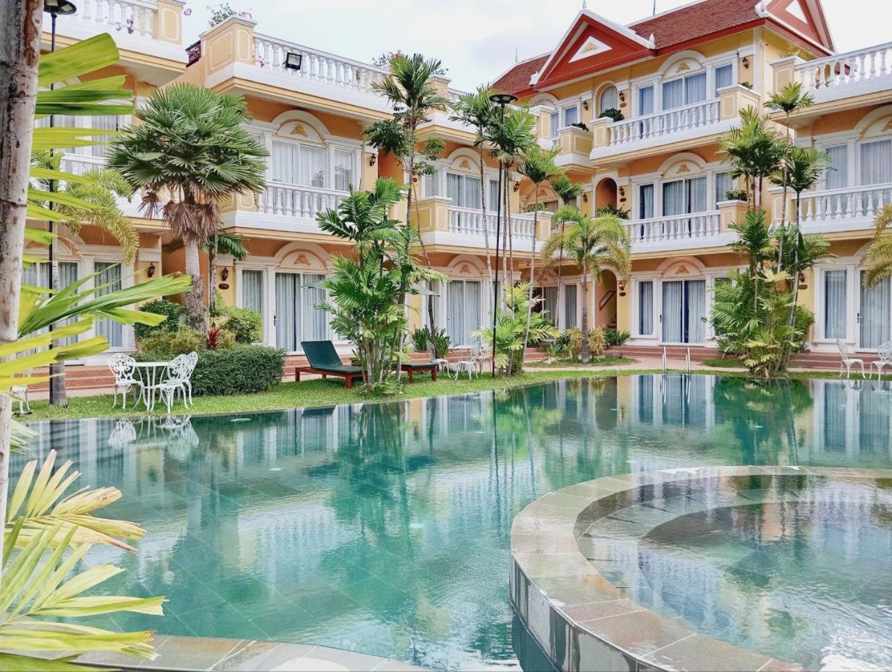 Sokchea Kampot Hotel Exteriör bild